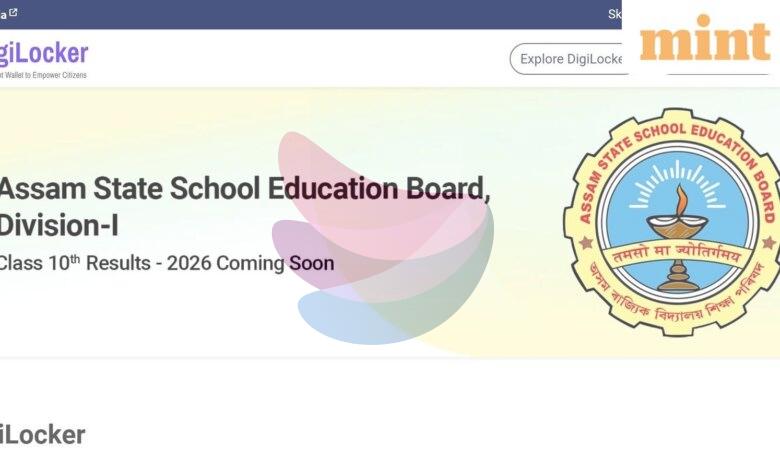 Assam HSLC Result 2026 LIVE: Class 10 marksheet to be OUT today at 10:30 AM at sebaonline.org