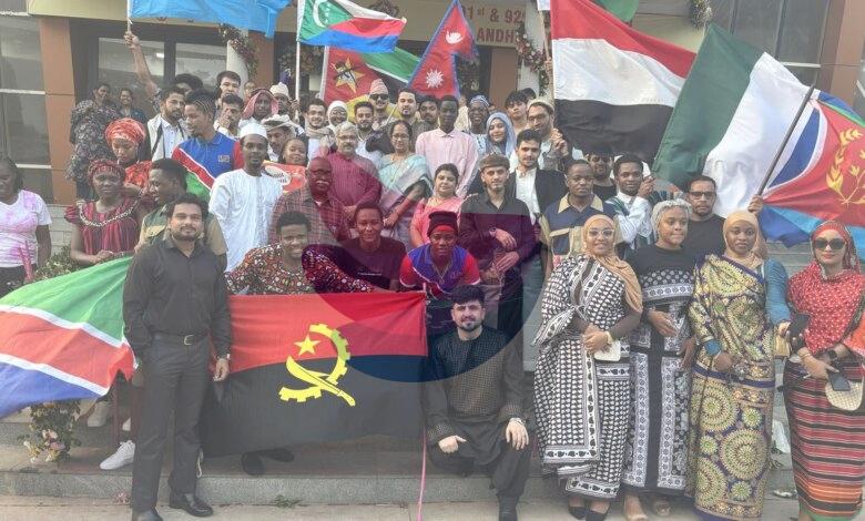 Cultures converge as Andhra University marks its centenary