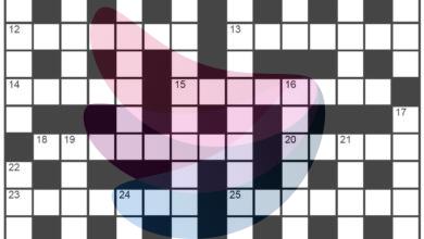 The Hindu Sunday crossword no. 51