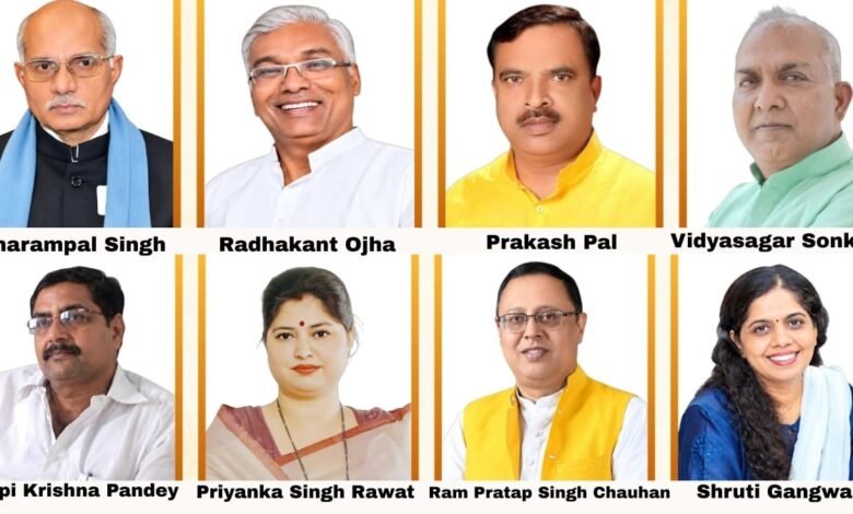 उत्तर प्रदेश से बीजेपी के 8 राज्यसभा उम्मीदवारों की सूची घोषित, मौजूदा सांसद नहीं