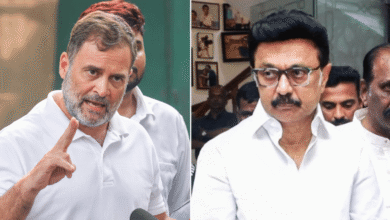 DMK ने राहुल गांधी पर लगाया दोहरे मानदंड और सटीक चुनावी नाम कटौती पर चुप्पी का सवाल