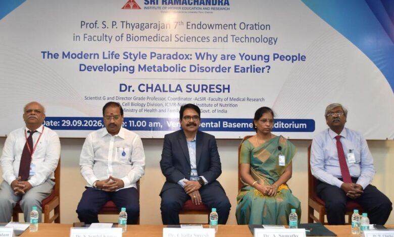 खराब आहार और निष्क्रिय जीवनशैली से युवाओं में बढ़ रही चयापचय रोग की समस्या, विशेषज्ञ की चेतावनी