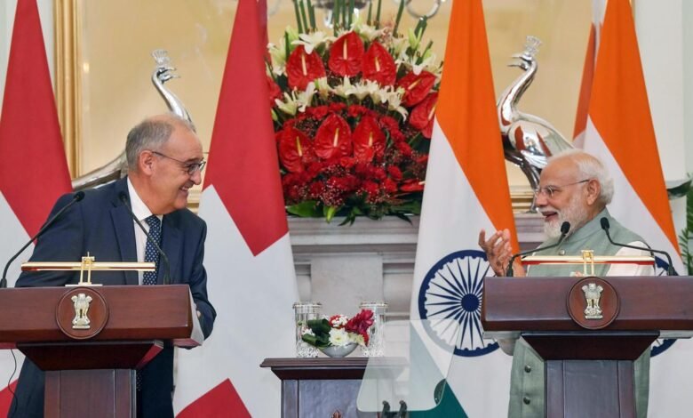 भारत और स्विट्जरलैंड ने रक्षा और परमाणु ऊर्जा में सहयोग की नई दिशाएं पहचानी