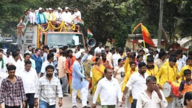कांग्रेस प्रत्याशी मोहन लिम्बिकाई ने दाखिल की नामांकन पर्ची, कांठकुमार भी मैदान में