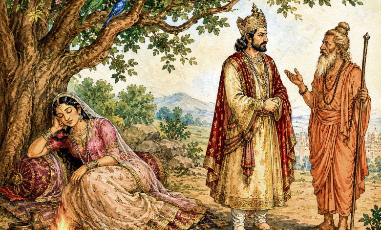 कौन बड़ा: गृहस्थ या संन्यासी? एक राजसी प्रश्न काANSWER