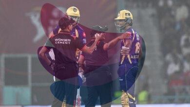 Raghuvanshi adjudged out for obstructing the field during LSG-KKR IPL clash