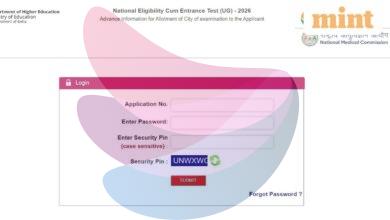 NEET admit card 2026 today: Visit neet.nta.nic.in for hall ticket of 3 May exam; NTA helpline numbers here