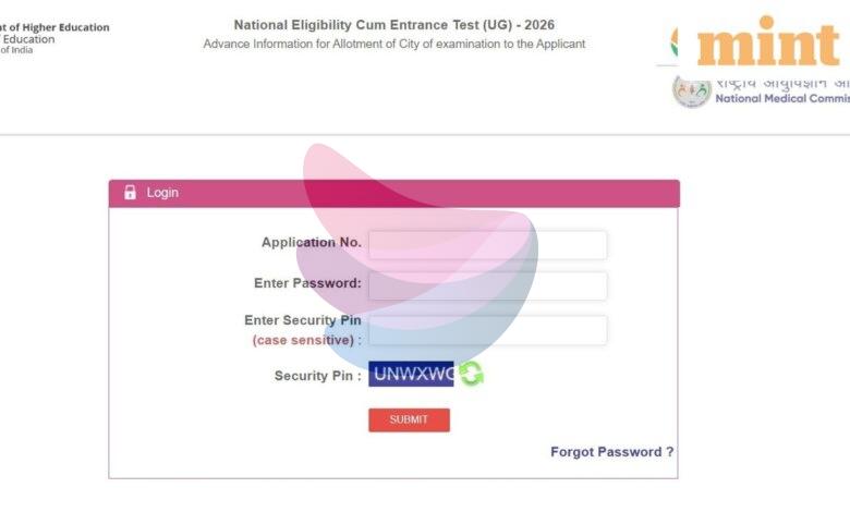 NEET admit card 2026 today: Visit neet.nta.nic.in for hall ticket of 3 May exam; NTA helpline numbers here
