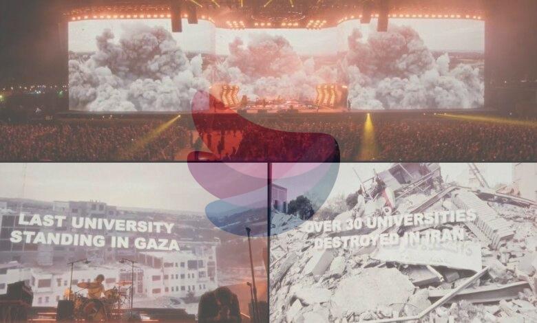 The Strokes torch U.S. imperialism at Coachella with Gaza montage and CIA takedown