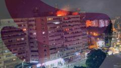 Russian drone crashes into apartment building in Romania