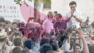 Stalin accorded rousing reception in Kolathur