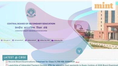 CBSE 2nd Board Exam 2026 Date Sheet OUT: Class 10 tests to begin on 15 May — Full schedule here