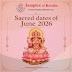Sacred Dates of June 2026 | Hindu Festivals, Vrats & Auspicious Days