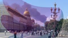 Steve Rosenberg: Russia's economic forum overshadowed by drone attacks on St Petersburg