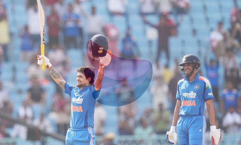 Gill and Kishan hundreds carry India past 400 and to victory