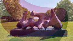 Largest-ever Henry Moore exhibition opens at Kew