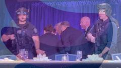 व्हाइट हाउस में संदिग्ध फ़ायरिंग की घटना के बाद राष्ट्रपति डोनाल्ड ट्रंप की पहली प्रतिक्रिया