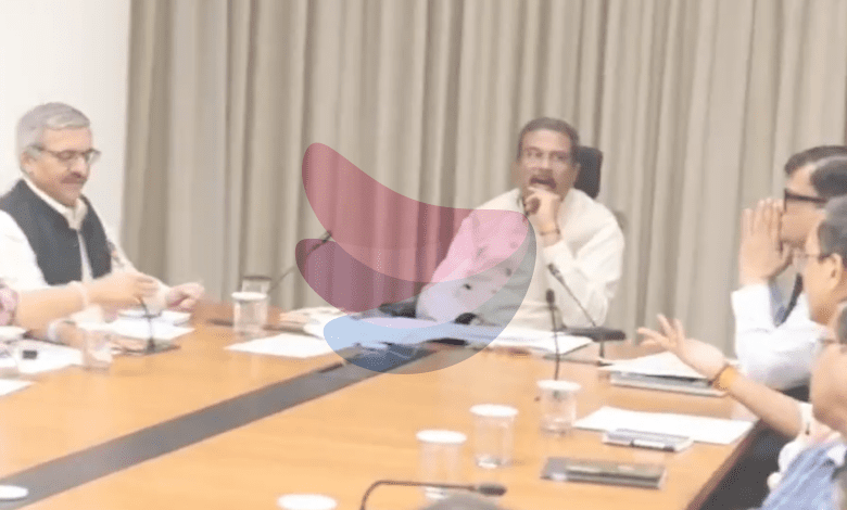 Education Minister Dharmendra Pradhan holds review meeting for NEET re-examination preparations