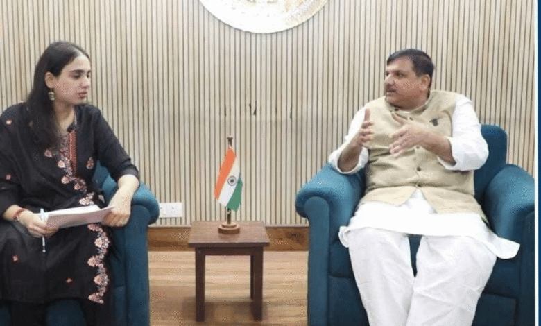 संजय सिंह ने अमित शाह को याद दिलाई गुजरात की बड़ी ड्रग बरामदगी