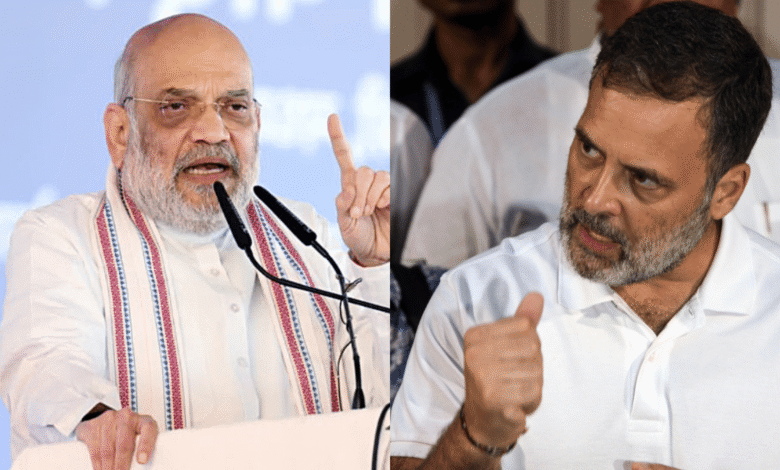 कांग्रेस ने अमित शाह के एसआईआर घुसपैठियों वाले दावे को चुनौती दी